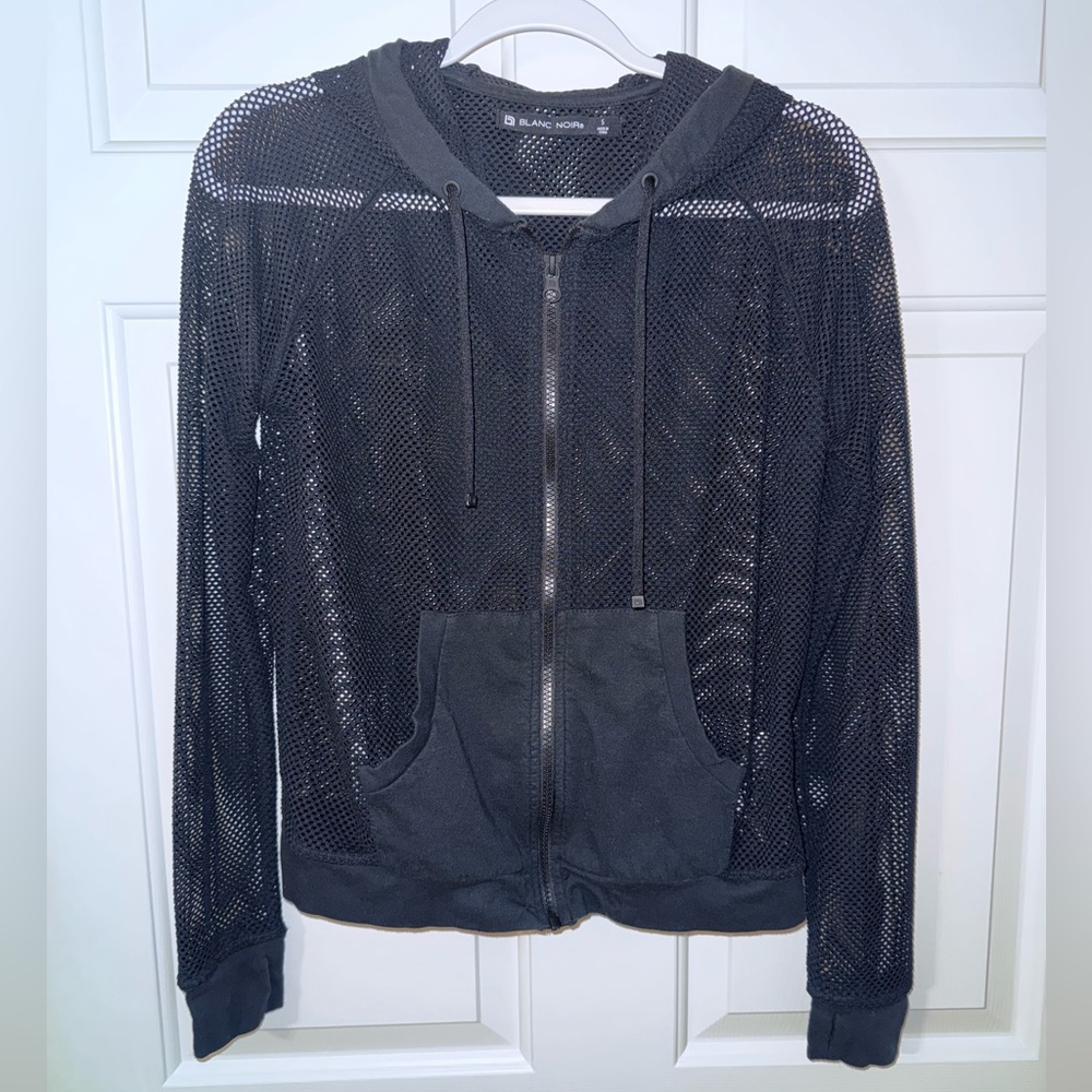 Blanc Noir Dark Mesh Jacket